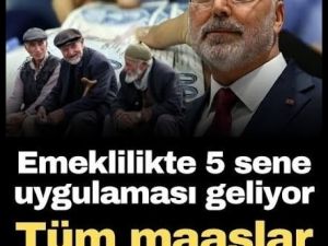 Emeklilikte Yeni Dönem