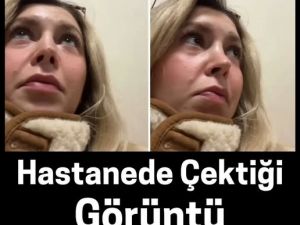 Hastanede çekilen görüntü