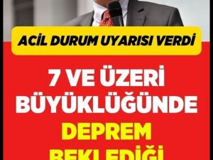 Naci Görür ilk açıklama