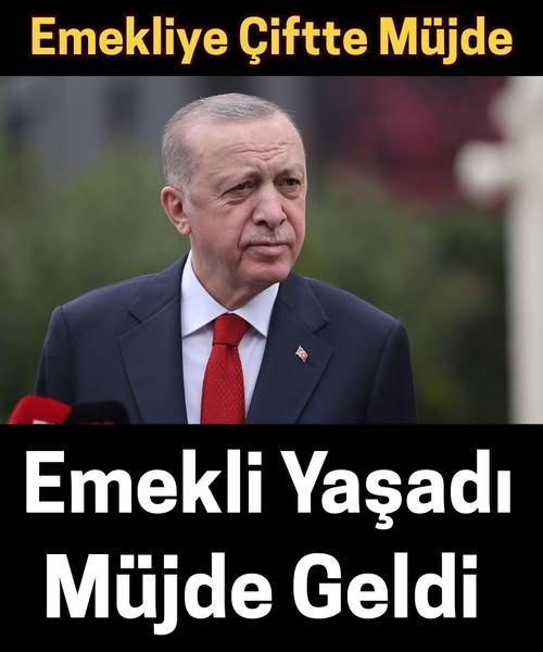 Emekliye çifte müjde