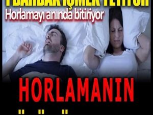 HORLAMANIN ÇÖZÜMÜ BULUNDU!.