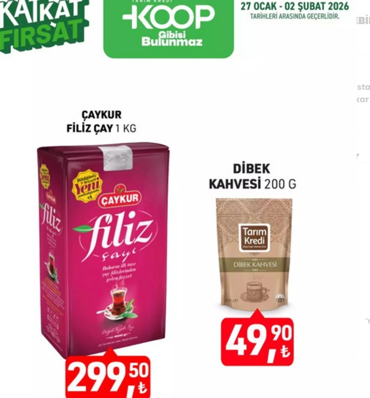 3 Gün sürecek Tarım kredi marketlerinde dev indirim başlıyor. galerisi resim 3