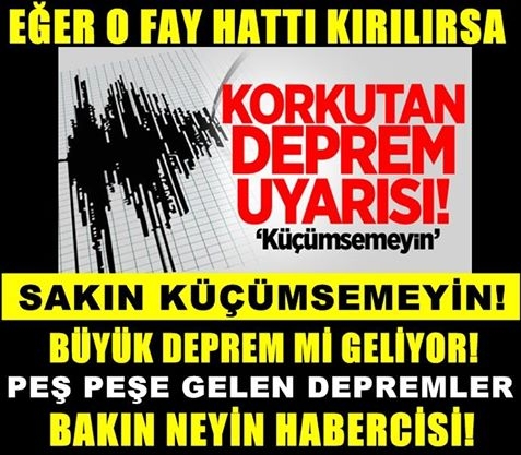 EĞER O FAY HATTI KIRILIRSA İŞİMİZ BİTER galerisi resim 1