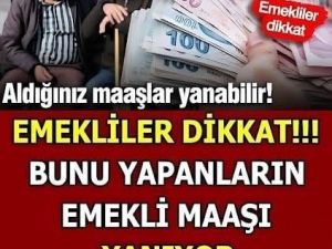E'mekliler D!kkat Bunu Yapanın Ma'aşı Yanıyor..!