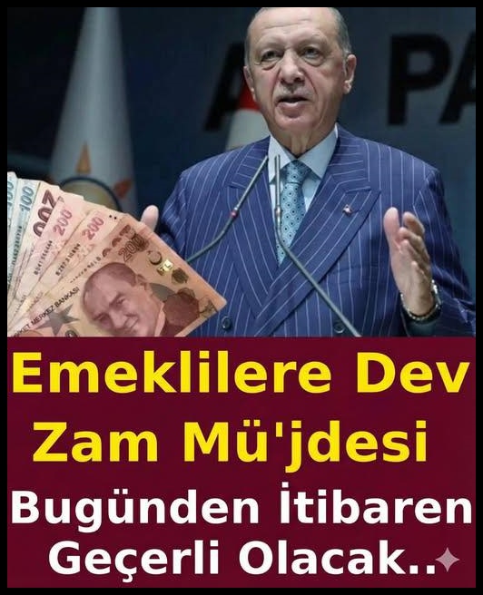 Emeklilere Seyyanen Artış