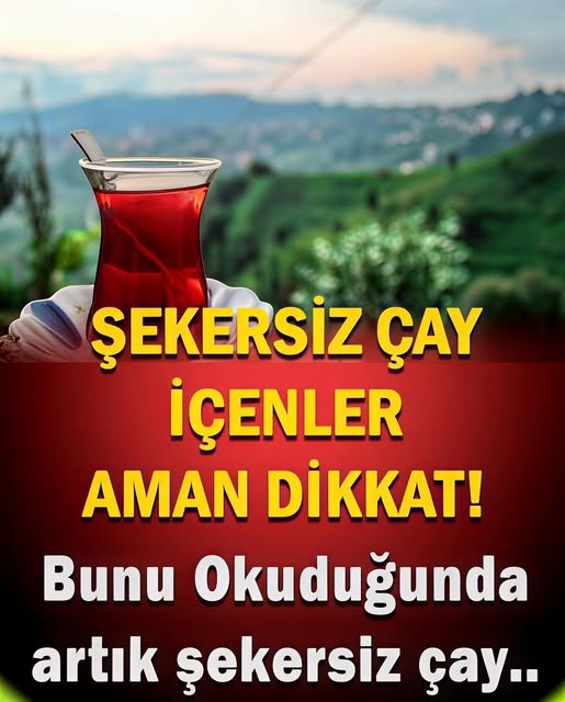 Şekersiz çay içenler için galerisi resim 1