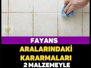 Duş ve Fayanns Temizliği Nasııl Yapılırr