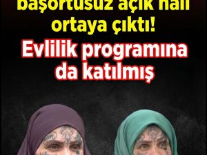 Yüzündeki dövmelerle gündem olmuştu