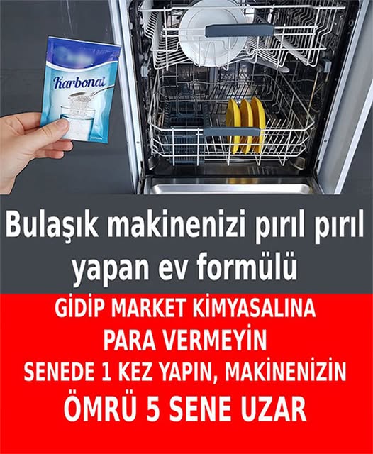 BULAŞIK MAKİNANİİZİ PIRIL PIRIL YAPANN ORGANİİK FORMÜÜL