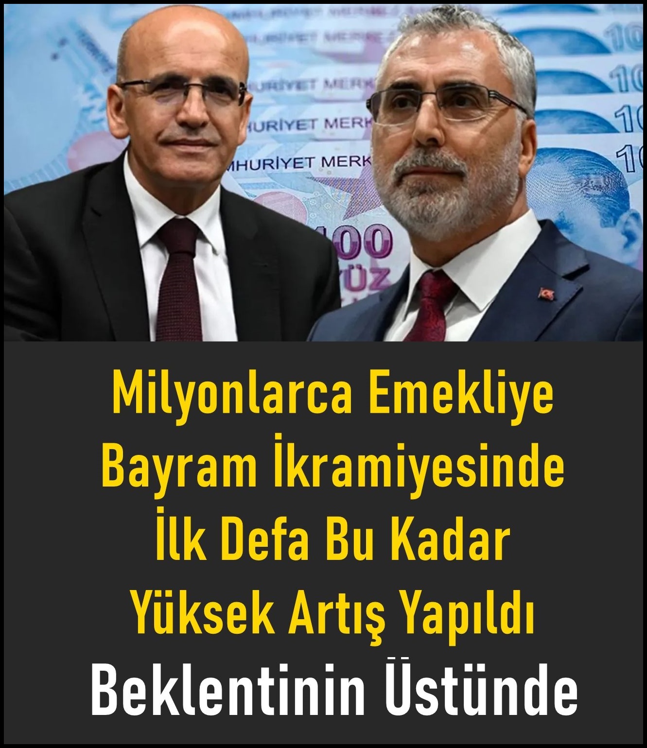 Emekli İçin Yeni Maaşlar