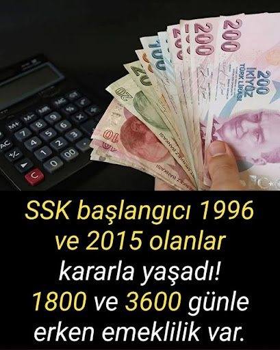 3600 Prim Günüyle Emeklilik Hakkıı Geliyorr
