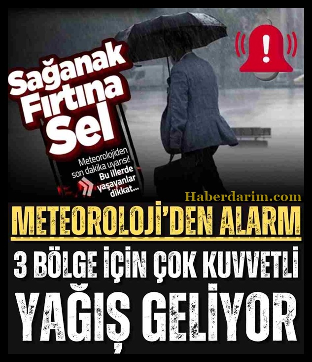 Meteorolojiden kritik uyarı!