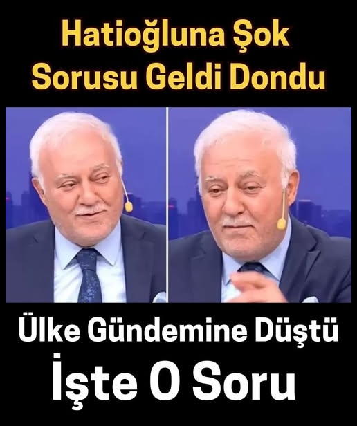 Nihat Hatipoğlu’nu Şaşkına Çeviren soru