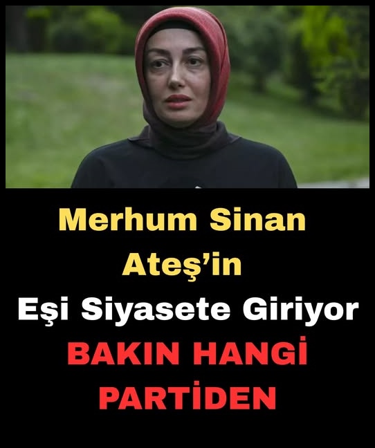 Sinan Ateş'in eşi Ayşe Ateş