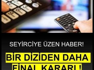 Fenomen dizinin fişi çekildi!