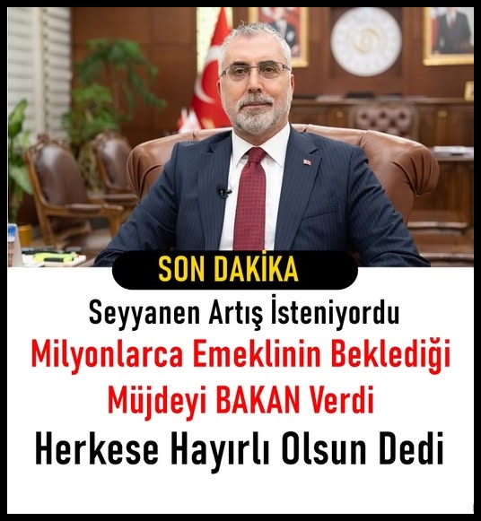 Emekli İçin Yeni Açıklama