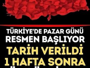 Tarih verildi başlıyor..