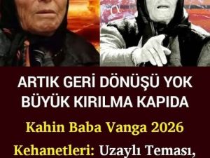Kahin Baba Vanga 2026 Kehanetleri