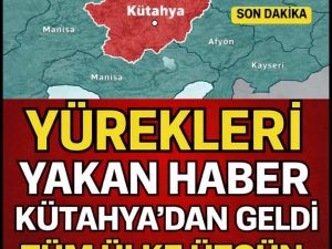 Kütahya'da elim olay