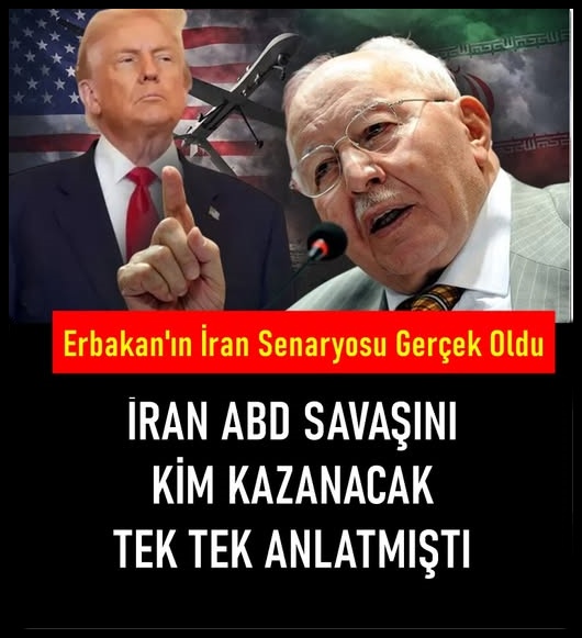 Erbakan İran Açıklaması
