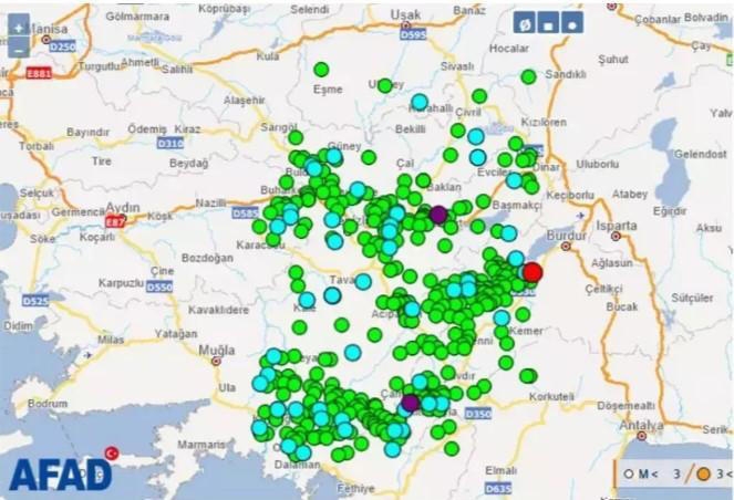 5.1 ve 5.2 Ayrı arka arkaya Deprem Oldu.. galerisi resim 1