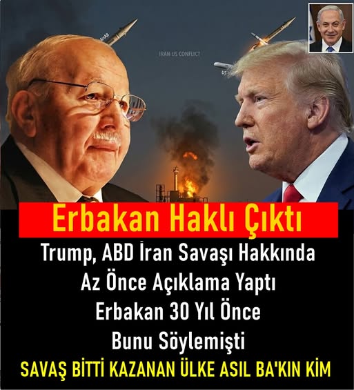Erbakan İran Açıklaması