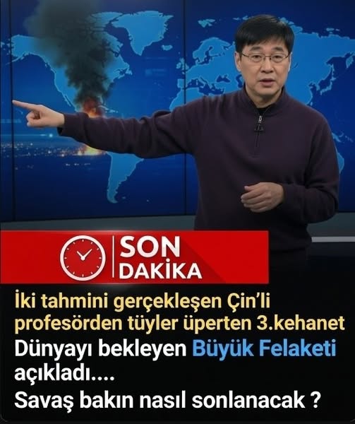 Daha önce 2 öngörüsü doğru çıkan Çin'li profesör