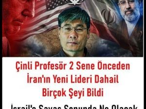 Çinli profesör açıklamış