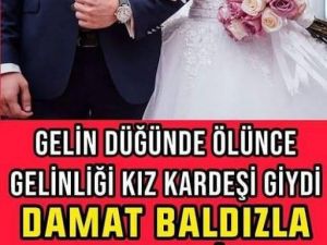 Bunu da gördük! Gelin düğünde ölünce damat balldızııyla evlendii