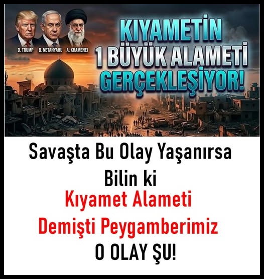 Kıyamet Alameti Hangileri