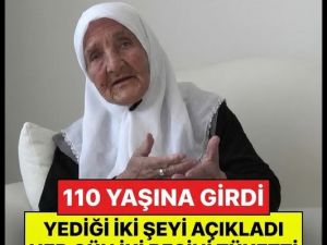 110 Yaşındaki Şemsi Nine