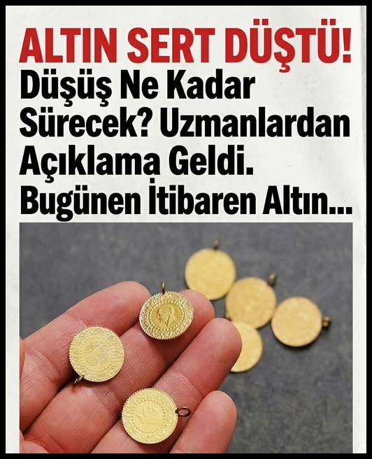 Altın Piyasasında Dengeler Sil Baştan