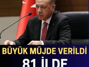 Müjde! Olarak Duyuruldu..