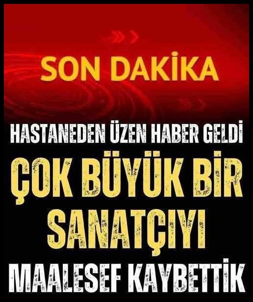 Ünlü isim hayatını kaybetti galerisi resim 1