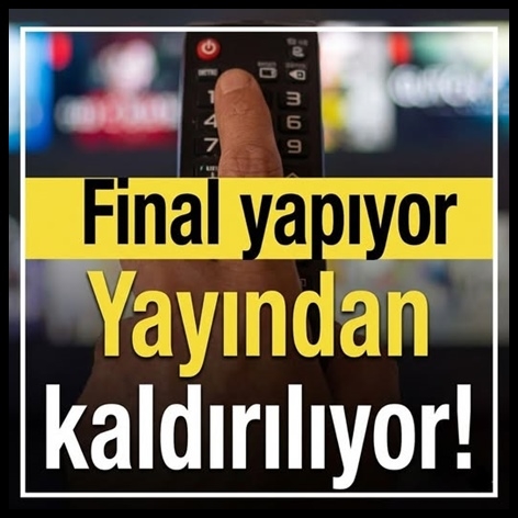 Kanal dizinin fişini çekti galerisi resim 1