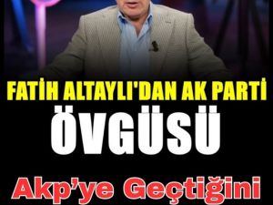 Fatih Altaylı’dan sürpriz yorum: