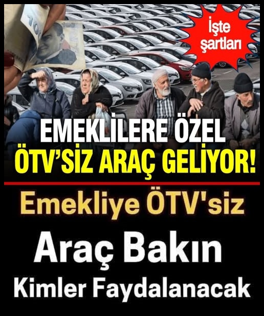Yararlanacak olan emekliler..