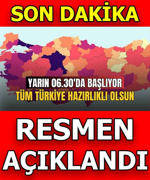 Meteoroloji uyardı: 21 il için sarı alarm