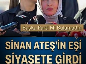 Sinan Ateş’in eşi Ayşe Ateş’ten