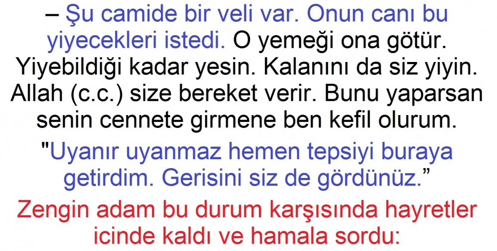 Zengin Adam ve Dervişin İbretlik Hikayesi galerisi resim 8