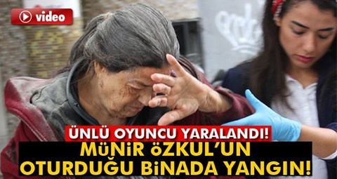 Cihangir’de ünlü tiyatro oyuncusunun evi yandı galerisi resim 1