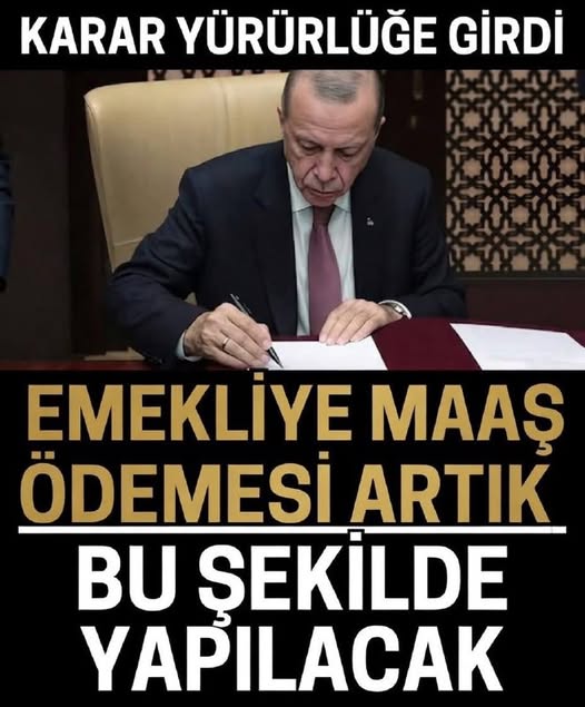 E'meklileri İlgilendiren Karar Yürürlüğe Girdi