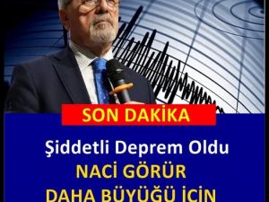 Yaşanan Deprem