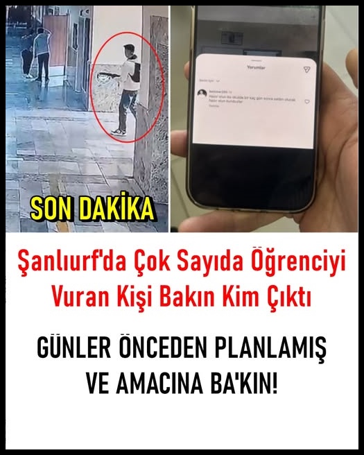 Şanlıurfa'da Okul Olayında Gelişme..