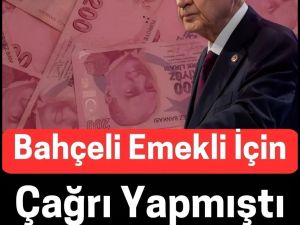 Emeklilere zam için ilk adım atıldı!