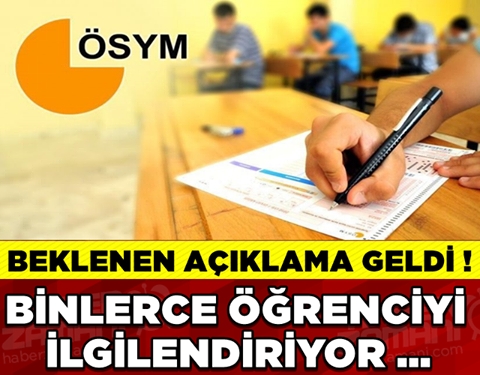 BİNLERCE ÖĞRENCİYİ İLGİLENDİREN AÇIKLAMA... galerisi resim 1
