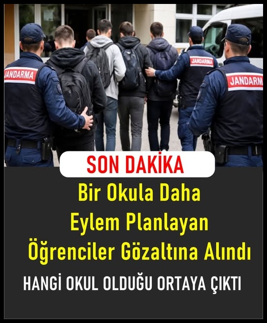 Öğrenciler Gözaltına Alındı