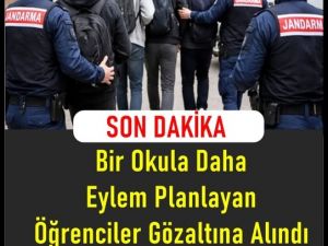 Öğrenciler Gözaltına Alındı