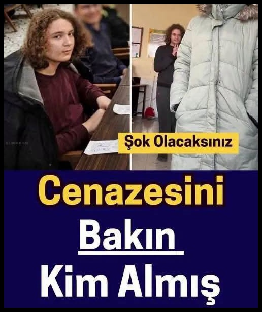 Cenazesini bakın kim almış