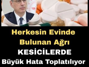 Ağrı kesicide büyük hata!